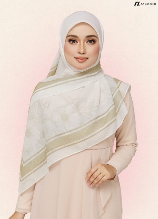 BAWAL SQUARE QALISTA 4.0 - 37 PUTIH