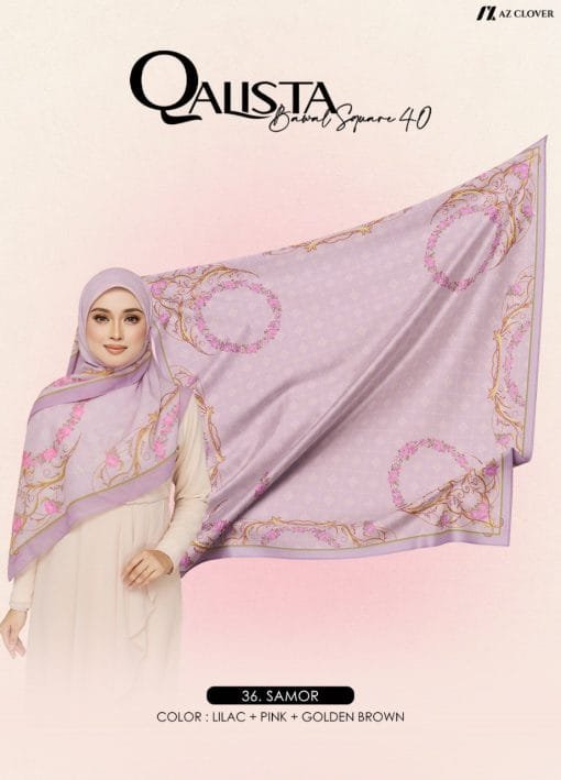 BAWAL SQUARE QALISTA 4.0 - 36 SAMOR - Image 2