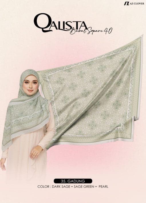 BAWAL SQUARE QALISTA 4.0 - 35 GADUNG - Image 2