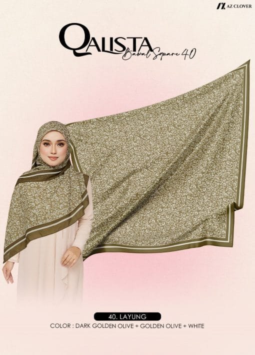BAWAL SQUARE QALISTA 4.0 - 40 LAYUNG - Image 2