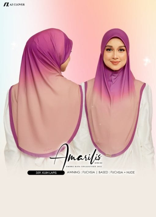 OMBRE AMARILIS LUXE 18.0 (L) - 359 KUIH LAPIS - Image 2