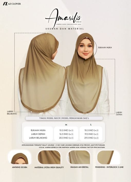 OMBRE AMARILIS LUXE 18.0 (L) - 358 TALAM DURIAN - Image 4