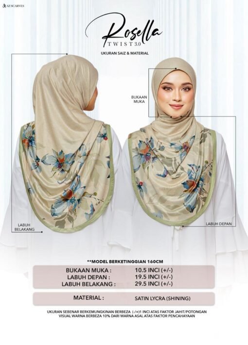 ROSELLA TWIST 30 ROSETTE - Image 4