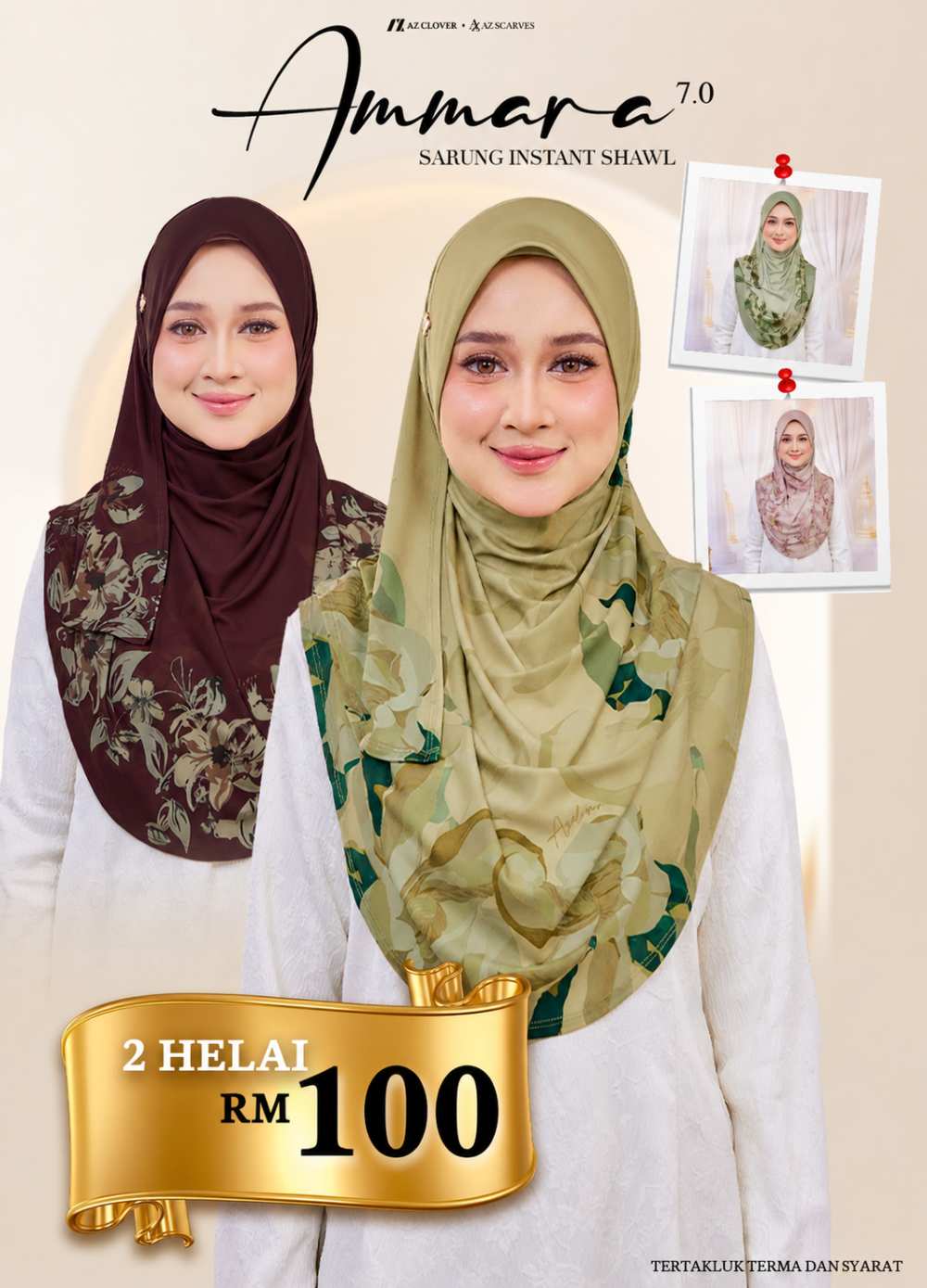 SARUNG INSTANT SHAWL AMMARA